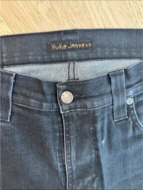 Men’s Nudie Jeans Co Black Denim Jeans